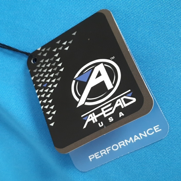 Ahead USA Extreme XL Blue Performance Polo Shirt - Picture 4 of 17